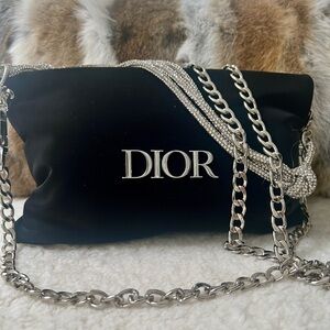 Dior Upcycled Beauty Bag With Removable Straps